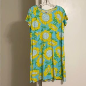 Lily Pulitzer Sunflower dress.